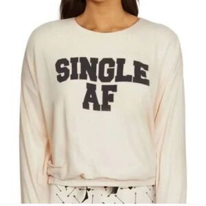 Wildfox Tops Single AF Pajamas Top